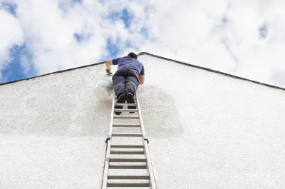 Peinture extérieure à Fontguenand — façades et ravalement